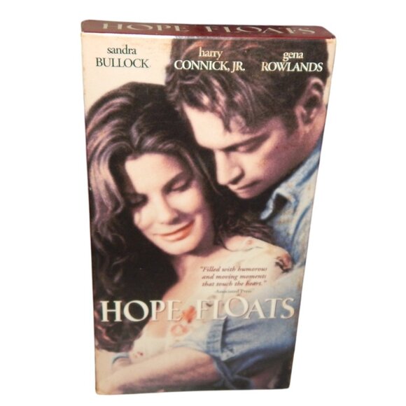 HOPE FLOATS VHS movie in original paper case Sandra Bullock Harry Connick Jr. - Picture 1 of 6